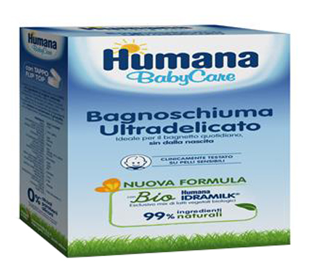 HUMANA BABY CARE BAGNOSCHIUMA 200 ML - Farmacianumberone.it