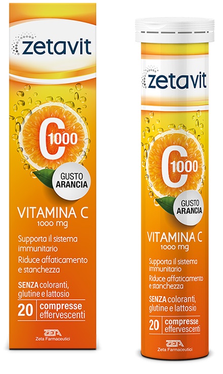 ZETAVIT C1000 20 COMPRESSE EFFERVESCENTI - Farmacianumberone.it