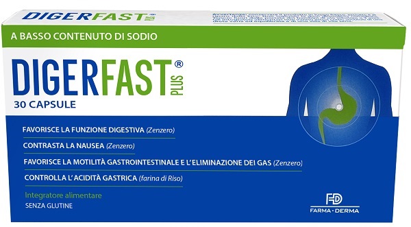 DIGERFAST PLUS 30 CAPSULE - Farmacianumberone.it