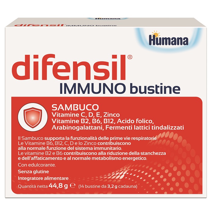 DIFENSIL IMMUNO BUSTINE 14 BUSTINE - Farmacianumberone.it