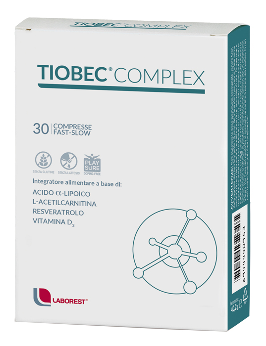 TIOBEC COMPLEX 30 COMPRESSE FAST SLOW - Farmacianumberone.it