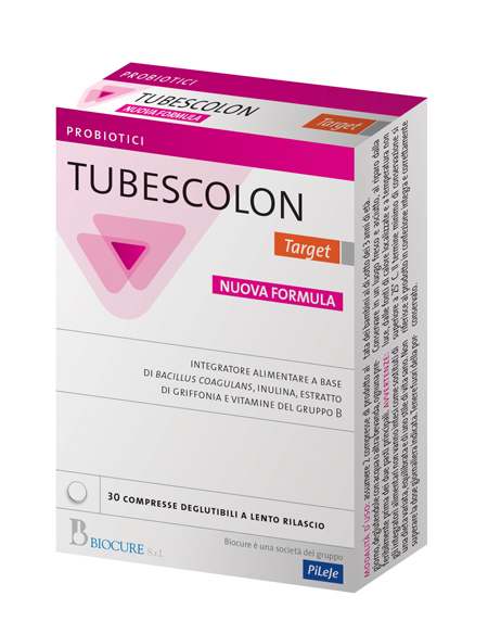 TUBESCOLON TARGET 30 COMPRESSE NUOVA FORMULA - Farmacianumberone.it