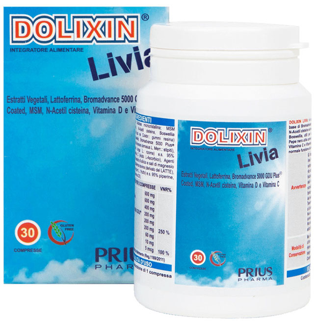DOLIXIN LIVIA 30 COMPRESSE - Farmacianumberone.it