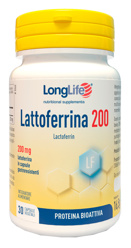 LONGLIFE LATTOFERRINA200 30 CAPSULE GASTRORESISTENTI - Farmacianumberone.it