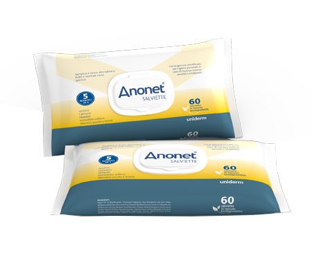 ANONET SALVIETTE 60 PEZZI - Farmacianumberone.it