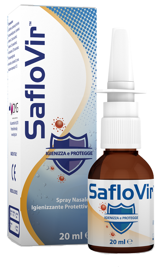 SAFLOVIR SPRAY NASALE IGIENIZZANTE PROTETTIVO 20 ML - Farmacianumberone.it