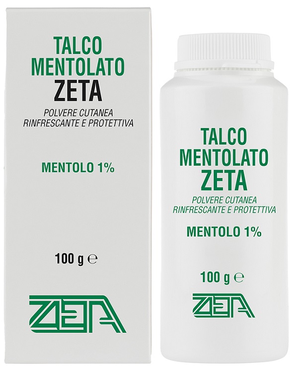 TALCO MENTOLATO ZETA 100 G - Farmacianumberone.it