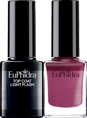 EUPHIDRA SMALTO SEMIPERM+TOP COAT LIGHT PROTETTIVO SP02 10 ML - Farmacianumberone.it