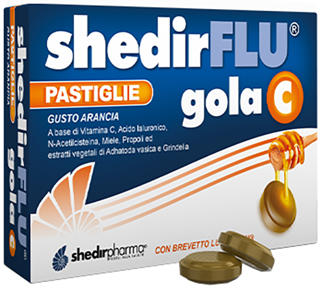 SHEDIRFLU GOLA C ARANCIA 48 PASTIGLIE - Farmacianumberone.it