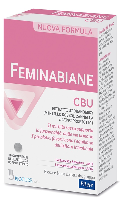 FEMINABIANE CBU 30 COMPRESSE - Farmacianumberone.it