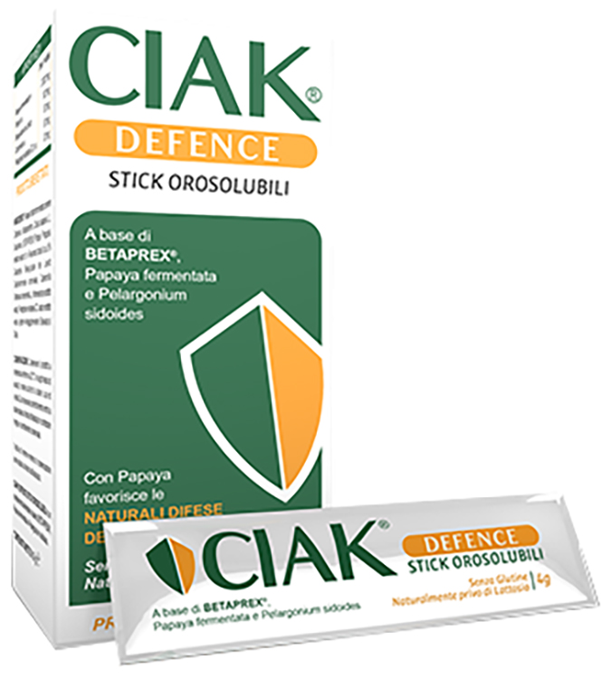 CIAK DEFENCE 15 STICK OROSOLUBILI - Farmacianumberone.it