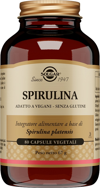 SPIRULINA 80 CAPSULE VEG - Farmacianumberone.it
