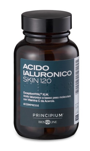 PRINCIPIUM ACIDO IALURONICO SKIN 120 60 COMPRESSE - Farmacianumberone.it