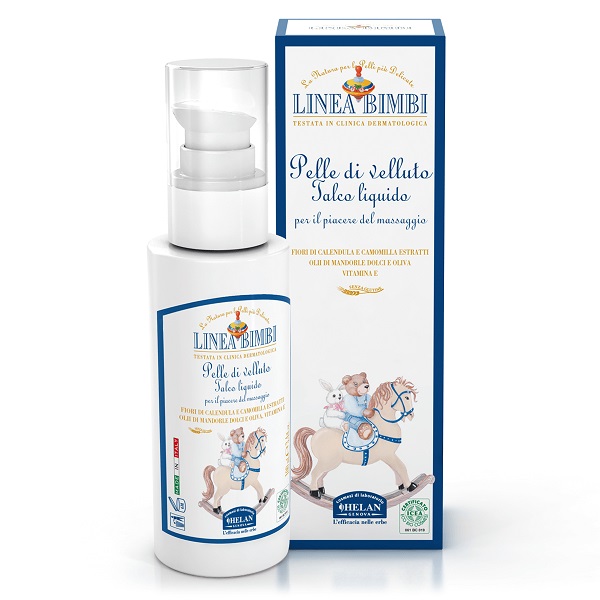 HELAN BIMBI PELLE DI VELLUTO TALCO LIQUIDO 240 ML - Farmacianumberone.it