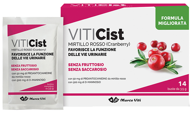 VITICIST MIRTILLO SENZA FRUTTOSIO 14 BUSTINE - Farmacianumberone.it