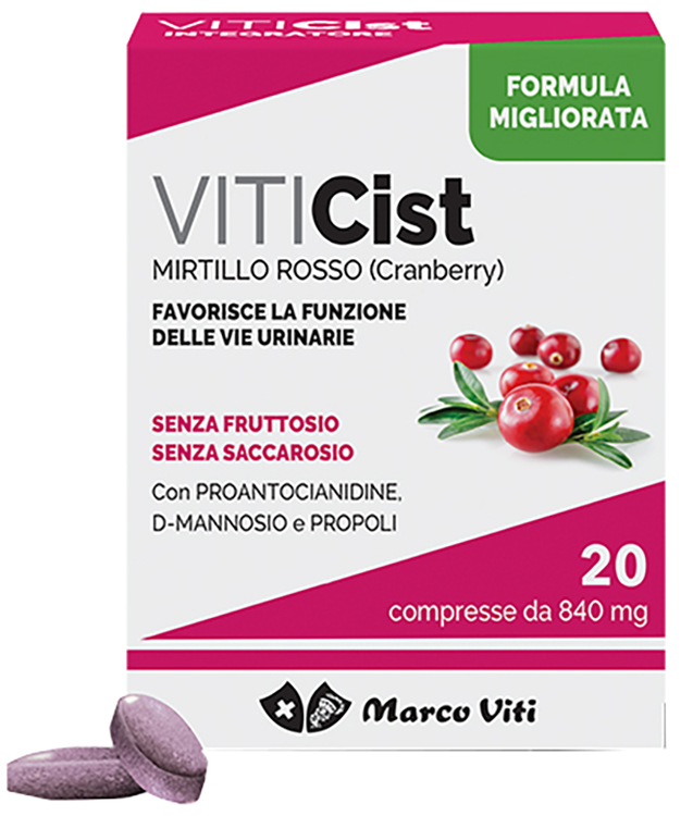 VITICIST MIRTILLO 20 COMPRESSE RIVESTITE - Farmacianumberone.it
