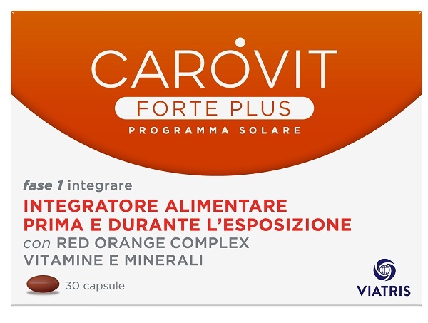 CAROVIT FORTE PLUS PROGRAMMA SOLARE 30 CAPSULE - Farmacianumberone.it