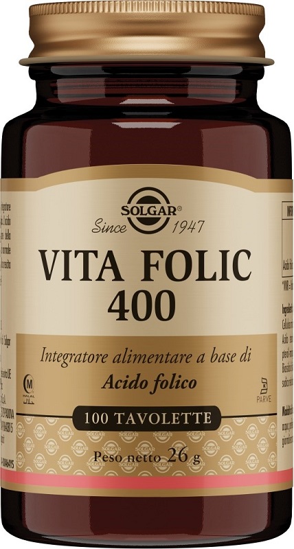 VITA FOLIC 400 100 TAVOLETTE - Farmacianumberone.it