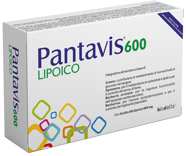 PANTAVIS 600 LIPOICO 30 COMPRESSE - Farmacianumberone.it