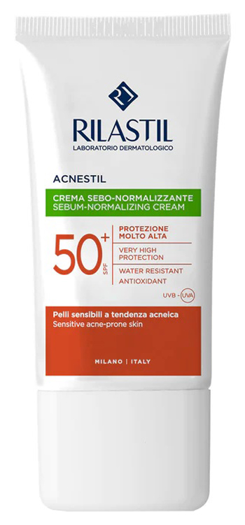 RILASTIL SUN SYSTEM ACNESTIL CREMA SPF50+ 40 ML - Farmacianumberone.it