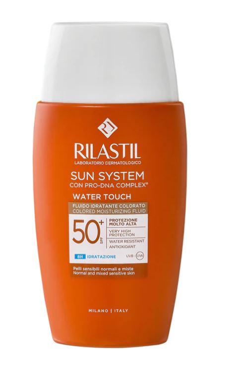 RILASTIL SUN SYSTEM WATER TOUCH COLOR FLUIDO SPF50+ 50 ML - Farmacianumberone.it
