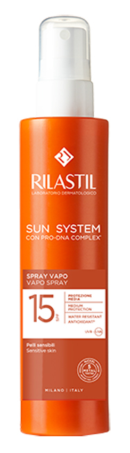 RILASTIL SUN SYSTEM SPRAY VAPO SPF15 200 ML - Farmacianumberone.it