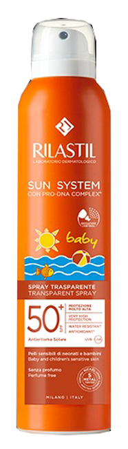 RILASTIL SUN SYSTEM BABY SPRAY VAPO SPF50+ 200 ML - Farmacianumberone.it