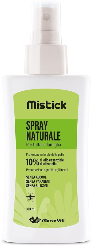 MISTICK ANTIZANZARA NATURALE 100 ML - Farmacianumberone.it