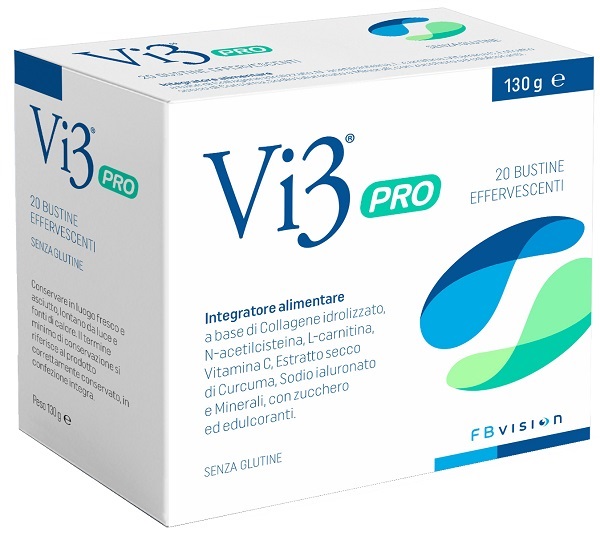 VI3 PRO 20 BUSTINE EFFERVESCENTI - Farmacianumberone.it