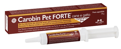 CAROBIN PET FORTE PASTA 30 G - Farmacianumberone.it