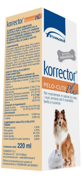KORRECTOR PELO CUTE PLUS 220 ML - Farmacianumberone.it