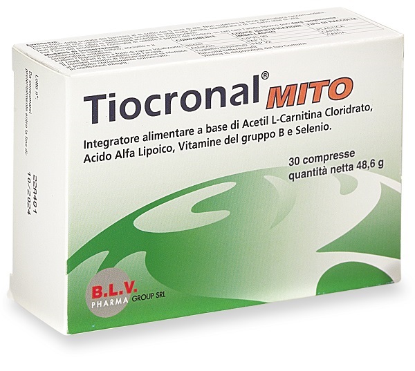 TIOCRONAL MITO 30 COMPRESSE - Farmacianumberone.it