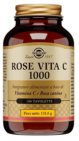 ROSE VITA C 1000 100 TAVOLETTE - Farmacianumberone.it