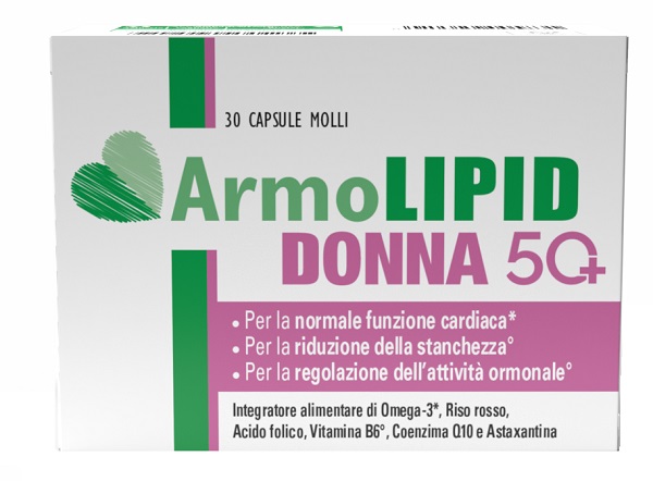 ARMOLIPID DONNA 50+ 30 CAPSULE MOLLI - Farmacianumberone.it