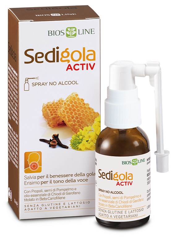 APIX SEDIGOLA ACTIV SPRAY GOLA 30 ML - Farmacianumberone.it