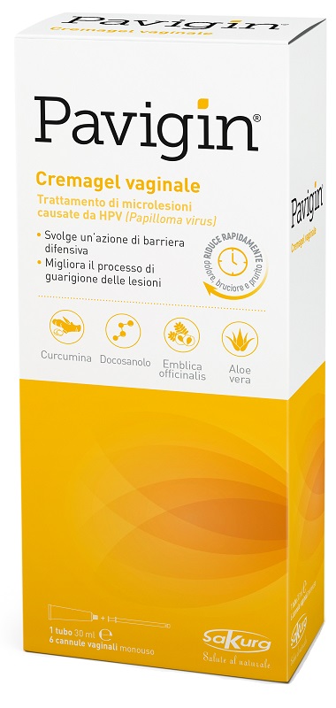 PAVIGIN CREMAGEL VAGINALE 30 ML CON 6 CANNULE VAGINALI MONOUSO - Farmacianumberone.it