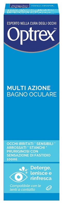 BAGNO OCULARE OPTREX MULTI AZIONE 100 ML - Farmacianumberone.it