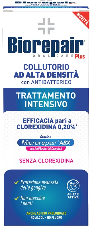 BIOREPAIR PLUS COLLUTORIO ALTA DENSITA' ANTIBATTERICO ABX 250 ML - Farmacianumberone.it
