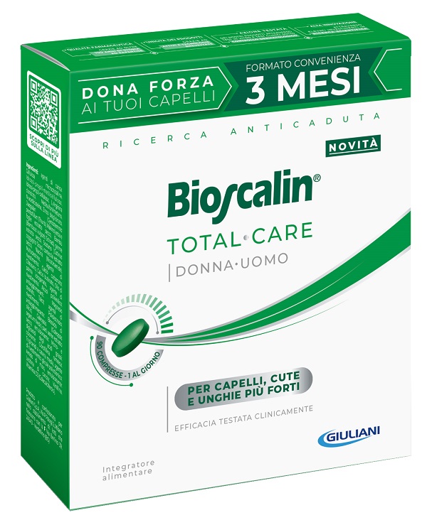 BIOSCALIN TOTAL CARE 90 COMPRESSE - Farmacianumberone.it