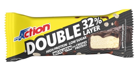 PROACTION DOUBLE LAYER 32% CARAMELLO SALATO 50 G - Farmacianumberone.it