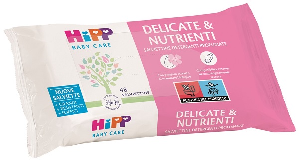 HIPP SALVIETTINE DELICATE & NUTRIENTI 48 PEZZI - Farmacianumberone.it