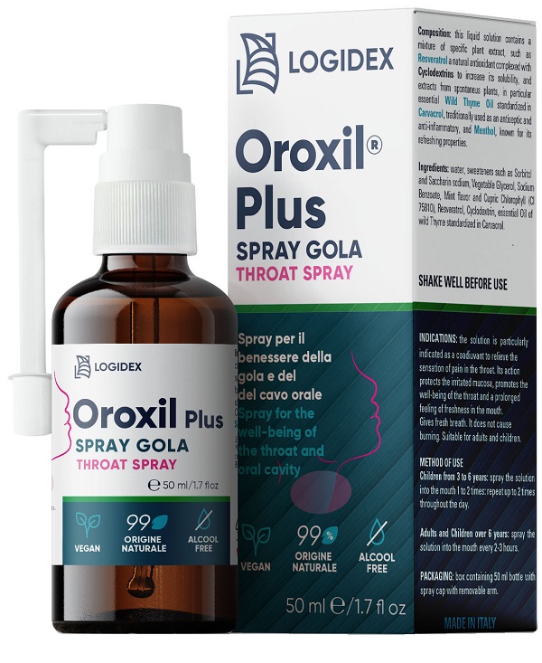 OROXIL PLUS SPRAY GOLA CAVO ORALE 50 ML - Farmacianumberone.it