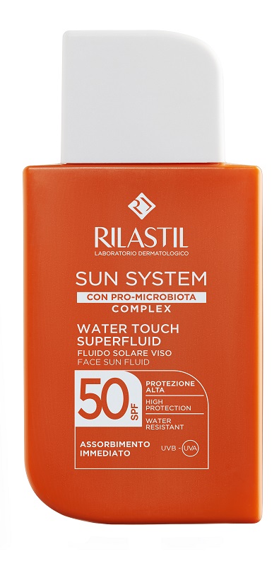 RILASTIL SUN SPF50 WATER SUPERFLUID 50 ML - Farmacianumberone.it