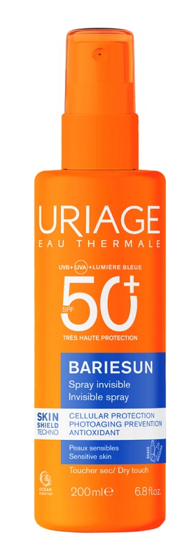 URIAGE EAU THERMALE BARIESUN SPF50+ SPRAY INVISIBILE 200 ML - Farmacianumberone.it