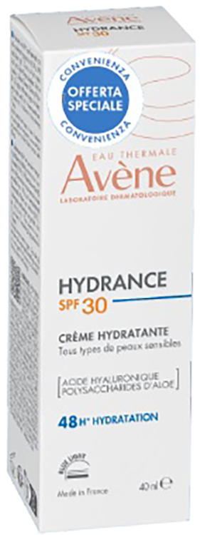 AVENE HYDRANCE CREMA SPF30 40 ML PREZZO SPECIALE 2026 - Farmacianumberone.it