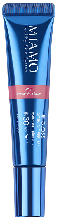 MIAMO SKINCOLOR CARE LIP GLOSS AGING DEFENSE SPF 30+ PINK DRAGON FRUIT FLAVOR 15 ML - Farmacianumberone.it