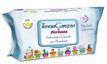TENERA CAREZZA BY FORHANS SALVIETTINE 72 PEZZI - Farmacianumberone.it