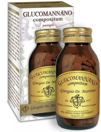 GLUCOMANNANO COMPOSITUM 180 PASTIGLIE 90 G - Farmacianumberone.it