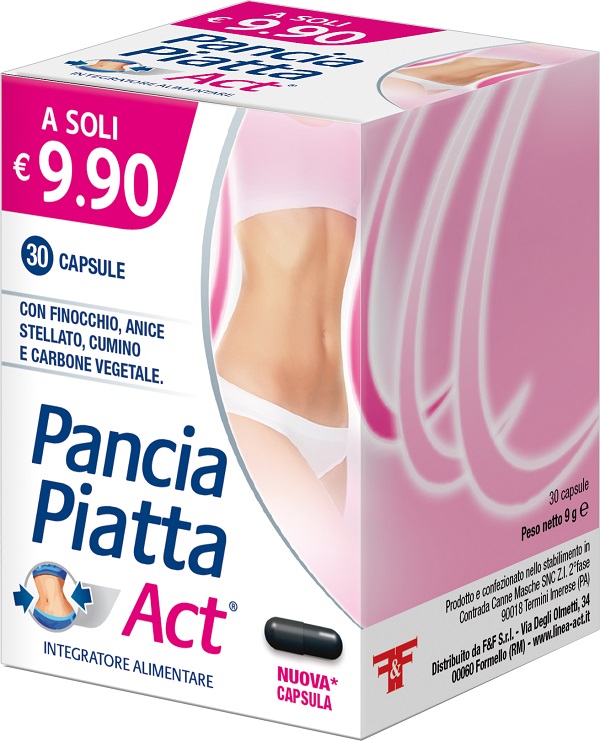 PANCIA PIATTA ACT 30 CAPSULE - Farmacianumberone.it