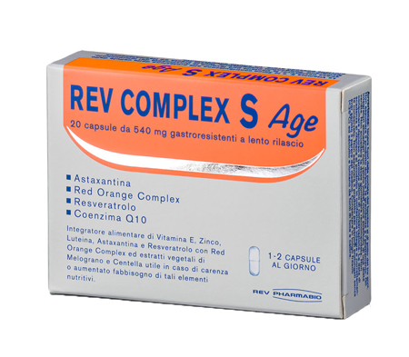 REV COMPLEX S AGE 20 CAPSULE - Farmacianumberone.it